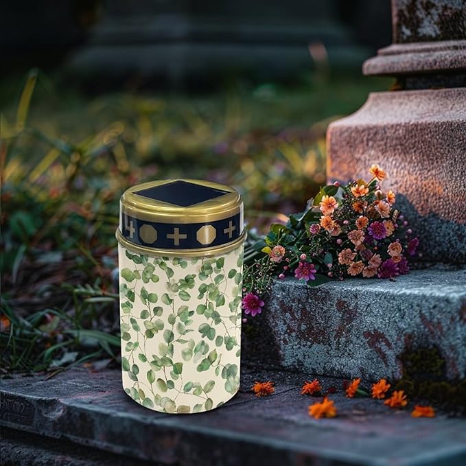 Green Leaves Landscape Solar Lights Outdoor Solar Powered Lights Solar Path Lights Outdoor Waterproof Flood Lights Outdoor Solar Powered Solar Pathway Lights Gifts