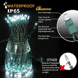 100 Counts Cool White LED Christmas Lights – 50ft 5mm White Christmas Lights Outdoor Commercial Grade Waterproof | Lumora