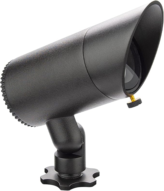 WAC Landscape Lighting, LED 12V Basic Accent Light 6W with Adjustable Beam Angle 3000K in Black