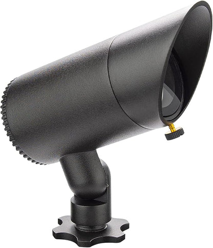 WAC Landscape Lighting, LED 12V Basic Accent Light 6W with Adjustable Beam Angle 2700K in Black