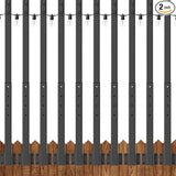 10 Pack String Light Poles,2.8Ft Metal Poles for Outdoor String Lights,Outdoor Light Poles with Post,Poles/Stand | Lumora