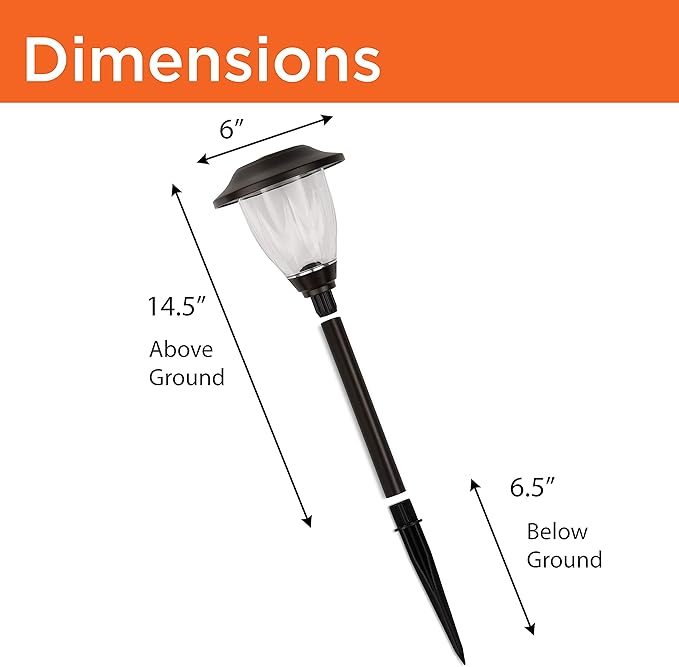 Morvat Solar Lights Outdoor Decorative Outdoor Lighting, Super Bright, Solar Landscape Lights for Pathway | Lumora