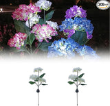Solar Outdoor Lights, Hydrangea Garden Lights, Waterproof Garden Lawn Lamps, Inserted Flower LED Light for Yard | Lumora