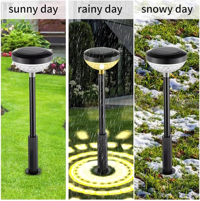 Solar Pathway Lights LED Solar Garden Stake Lights Outdoor Decorative for Yard Patio Walkway Landscape Lighting | Lumora