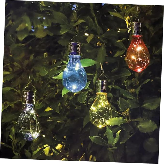 6pcs Solar Led Bulb Chandelier Eco-Friendly Decorative Light Bulbs for Garden Patio Outdoor Warm Light Vanity | Lumora