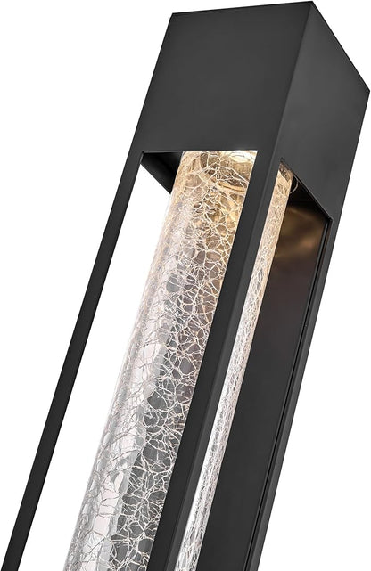 Hinkley Vapor Extra Large Wall Mount Lantern, Black