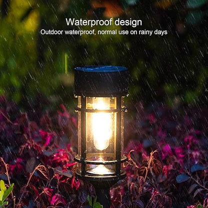 LED Solar Pathway Lights Outdoor, Decorative Solar Landscape Lights for Garden Pathway Walkway Driveway
