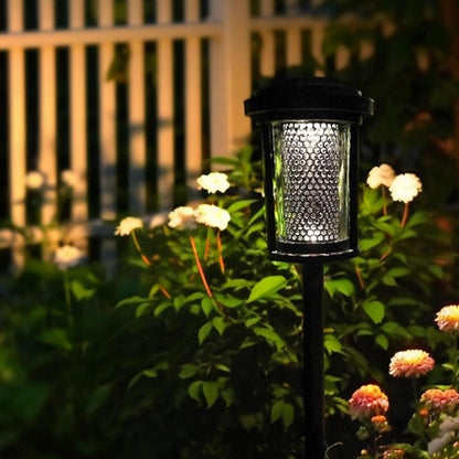 EcoGreen Solar Pathway Lights Outdoor 4-Pack Solar Powered Garden Lights Waterproof, 5000K Daylight, Aluminum, 2.44x13.4in, Auto Dusk to Dawn for Garden, Patio & Walkway (031D)