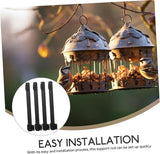 4pcs Durable String Light Poles for Outside Resistant Hanger for Bird Feeders and Outdoor Lights Easy Installation | Lumora