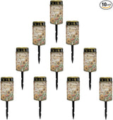 Vintage Sunflower Outdoor Garden Lights LED Solar Lantern Waterproof Solar Powered Fairy Lights for | Lumora