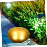 POPETPOP Delicate Pebble Shape Solar Powered Garden Lamp Warm Light Outdoor Pathway Decor Energy-efficient Charming | Lumora