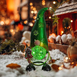 HONGLAND Christmas Gnomes Garden Decor Solar Outdoor Decorations Gnome Yard for Mom, Color Changing LED Lights with | Lumora