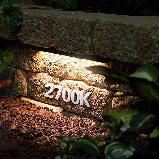 LED Hardscape Light 7 Inch 1.5W Deck Step Paver Wall Garden Pathway Lamp, Warm White 2700K, 12V Low Voltage AC/DC | Lumora
