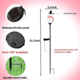 Solar Powered Garden Stake Lights Outdoor, Cute Animal Outdoor Figurine Lights Ornament Statue Decor for Pathway | Lumora