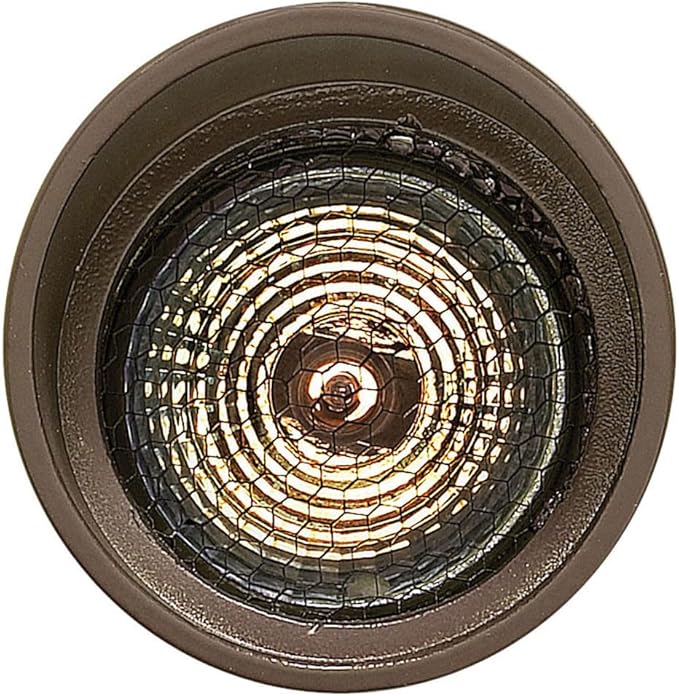 Hinkley Landscape Lighting 1536BZDN Down Light - MR16 LED Bulb Required, Downlighting Installations Only - Bronze + Clear Lens