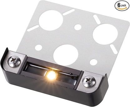 Gardenreet 3 Inch LED Hardscape Light,Retaining Wall Lights,12V AC/DC Paver Step Light,Cast Aluminum Housing,Integrated 0.5W 2700K LED Light Source,IP65 Waterproof, 50000 Hours Lifespan