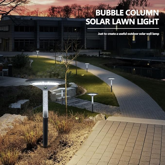 S NMT LED Garden Solar Pathway Lights，Outdoor Motion Sensor Landscape Lights for Garden Lighting, IP65 Waterproof | Lumora