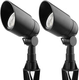 Landscape Lighting 12V 5W LED Landscape Spotlight Cast-Aluminum Waterproof Outdoor Low Voltage 450 Lumen Warm White | Lumora
