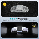 AGPTEK Solar Driveway Lights 20 Pack, Outdoor Deck Dock Marine LED Solar Powered Waterproof Driveway Marker Lights | Lumora