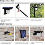 S NMT Solar Landscape Spotlight, 4 Pack IP65 Waterproof Outdoor Garden Solar Powered Pathway Light Motion Sensor | Lumora