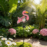 Garden Decor Solar Lights Pink Flamingo Lawn Light, for Yard Outdoor Decorations Ground Inserted Outdoor Waterproof | Lumora