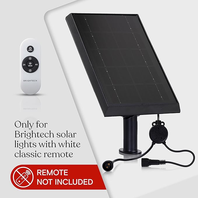 Brightech Ambience Pro Replacement Solar Panel - Compatible ONLY with Brightech 7W Solar-Powered Outdoor String | Lumora