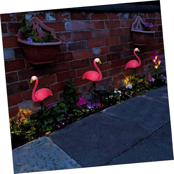 Housoutil Waterproof Solar Lights Landscape Lighting Garden Pathway Garden Landscape Lamp Decorative Lamp