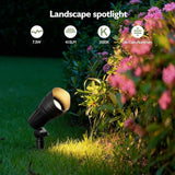 LITFIT Low Voltage LED Spotlights with 35° Beam Angle, 7.5W 410LM 3000K Warm White Outdoor Landscape Lighting, CRI | Lumora