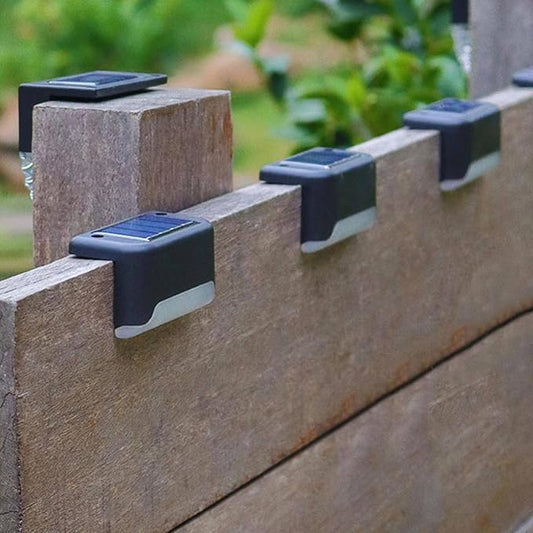 MBETA LED Solar Stair Light Waterproof Outdoor Garden Walkway Patio Patio guardrail Step Light Landscape lamp Garden Accessories