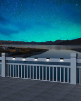 pearlstar Solar Deck Lights,16 Pack Step Light Waterproof LED Stair Lights,Outdoor Solar Fence Light for Deck | Lumora