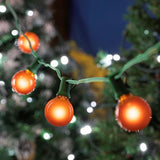 100 Foot G40 Outdoor Patio String Lights with 125 Orange Globe Bulbs – Indoor Outdoor String Lights – Market Bistro | Lumora