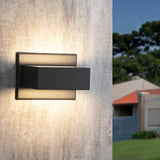 2 Pack Up Down Outdoor Wall Light Fixture LED Exterior Wall Mount Porch Light for Front Door Garage House | Lumora