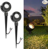 Sunco LED Low Voltage Spotlight Revolver, Sphere Shaped Garden Landscape Lights Outdoor [Luces para Jardin], 4W | Lumora