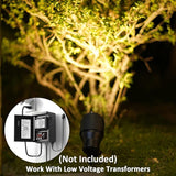 Landscape Spotlights Low Voltage Spot Lights Outdoor Lighting 8PK 6W LED 145 Lumens Weatherproof Floodlights 12V AC | Lumora