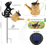 Solar Watering Can Lights, Dog Hanging Lantern Solar Lights Outdoor, Dog Lover Gifts for Mom Women Birthday | Lumora