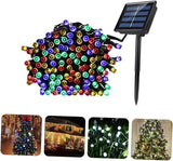 Uonlytech 2 Sets 10M Waterproof Solar LED String Lights 100 LED Outdoor Fairy Lights for Garden Trees Decor | Lumora