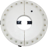 EcoGecko 3-Pack Round White LED Lights, 7-Inch Diameter, Fits 1-1.6 Inch Pole, Battery - Umbrella Accent Light | Lumora