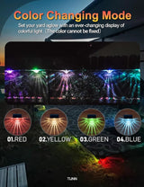 TIJNN Solar Deck Lights Outdoor, Solar Fence Lights Waterproof Led for Outdoor Stairs, Step, Yard,Patio Decor | Lumora