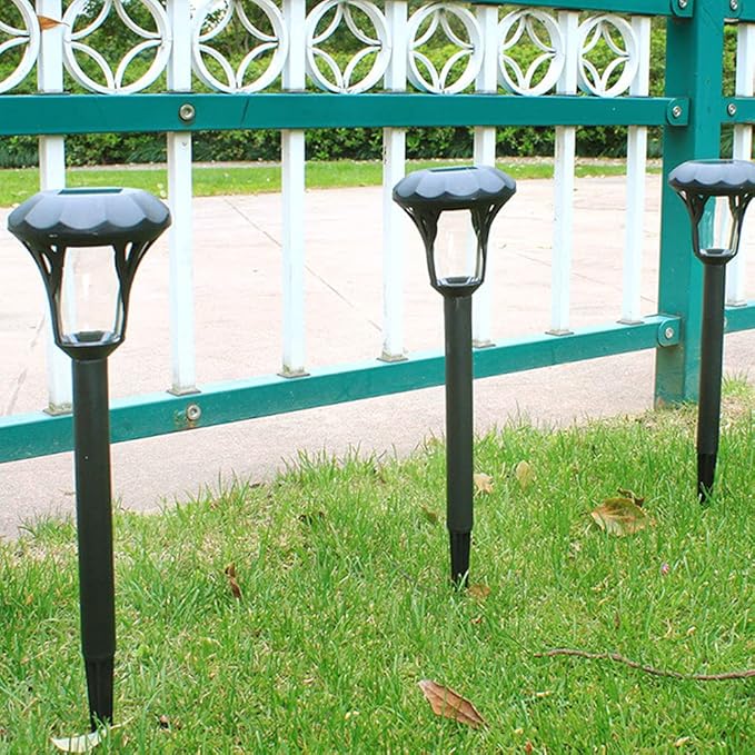 10 Pack Solar Pathway Lights Outdoor Waterproof Solar Lights Solar Yard Lights for Garden Patio Yard Landscape | Lumora