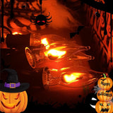 10 FT Flickering Flame Light String, C18 Halloween Decoration Light String, with 10 Clear Flame Bulbs, for Outdoor | Lumora