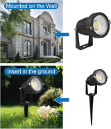 Landscape Lighting, Outdoor LED Low Voltage Landscape Lights 7W 900LM Waterproof 12V Garden Lights Flag Landscape | Lumora