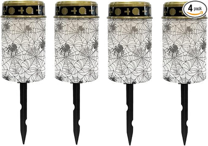 Cobweb Solar Lights Outdoor Waterproof Garden Lights Solar Powered Solar String Lights for Outside,Pretty Landscape Lighting & Accessories Solar Lantern Solar Pathway Lights