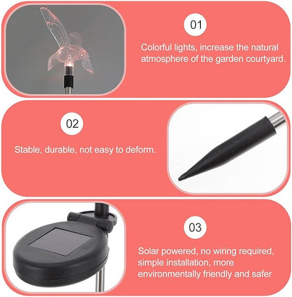 Waterproof Solar Lawn Light Outdoor LED Garden Solar Pathway Light with Stake for Yard Decoration for Patio and Garden