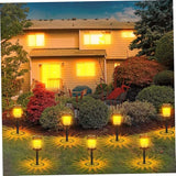 6-Pack Solar Lawn Lights Waterproof LED Landscape Decoration for Garden Outdoor Ground Plug Light for Pathway and | Lumora