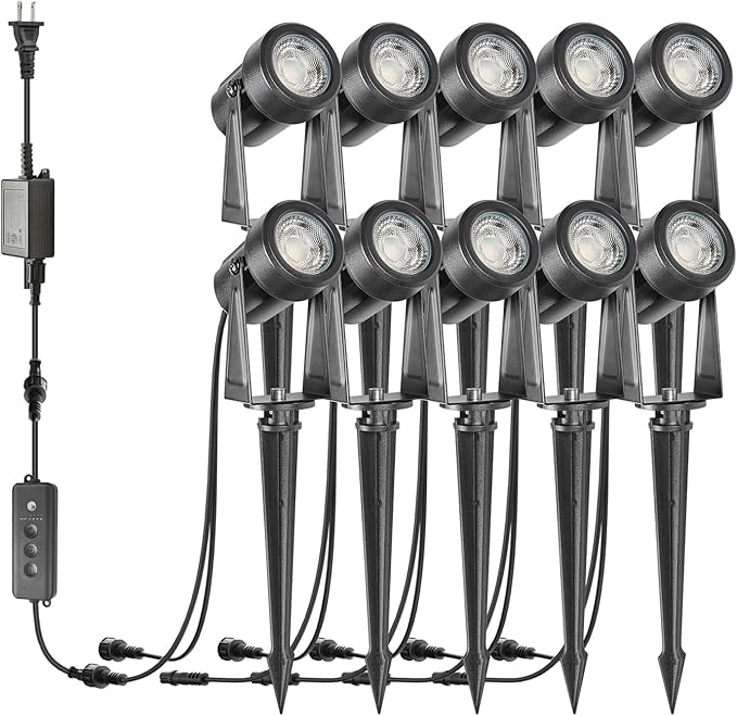 SUNTHIN Low Voltage Warm White Landscape Spotlights Single Replacement