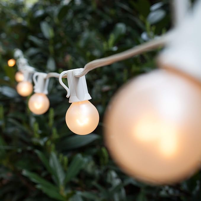 C7/E12 Light Stringer, E12 Sockets, 12” Socket Spacing, Outdoor String Light Patio Stringer Christmas Lights | Lumora