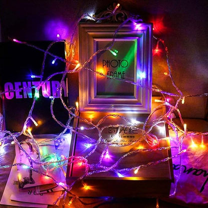 98FT 200 LEDs String Lights Waterproof Fairy Lights 8 Modes with Memory 30V Power Supply for Home, Garden, Wedding, Party, Christmas Decoration Indoor Outdoor (Multicolor)