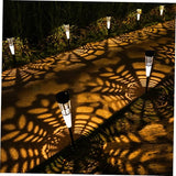 6pcs Solar Garden Stake Lights Decorative Courtyard Light Warm Glow Outdoor Lawn Lighting for Pathway and Villa | Lumora