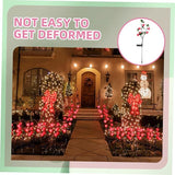 VICASKY Led Lights for Outside Decorative Garden Stake Lights Auto Off Solar Pathway Lamp Apple Shape Ground Stake | Lumora