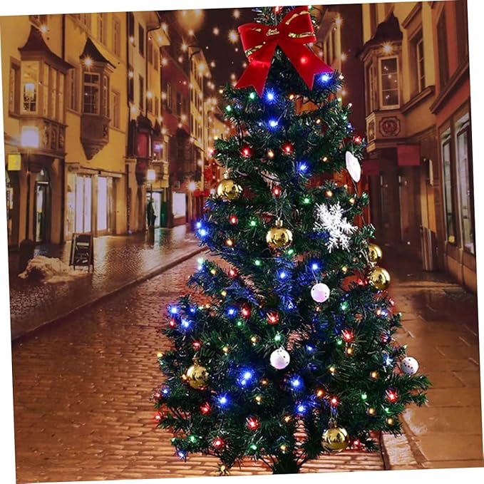 2sets Outdoor Solar Led String Lights of Led Warm Fairy Lights for Christmas Garden Patio Holiday Decor Each | Lumora